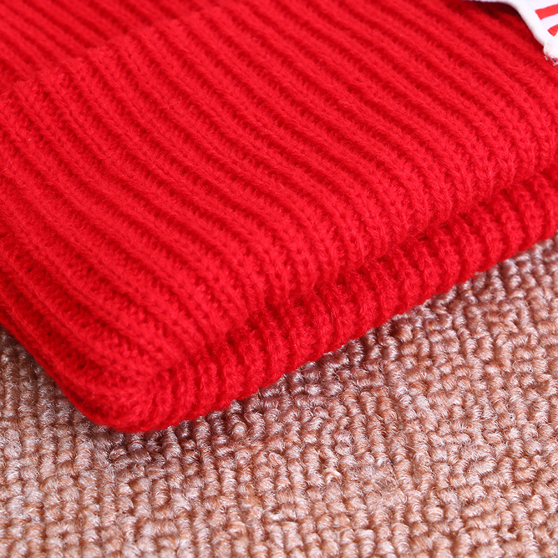 Wholesale of thin pullover hats and woolen hats with flanged edges for both men and women in autumn and winter, weighing 65 grams Specification image