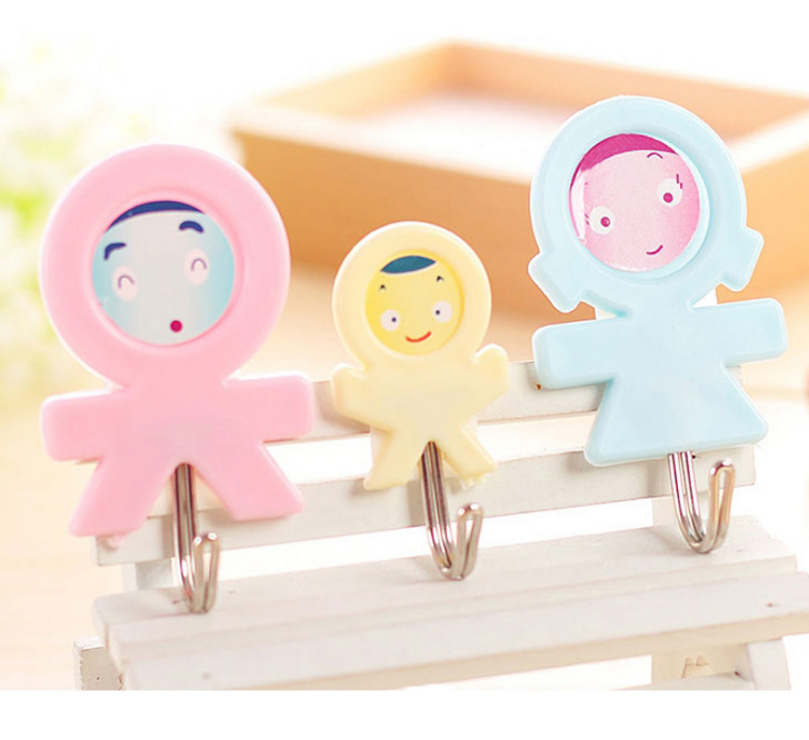 衣钩、挂钩、粘钩、钩子实物图