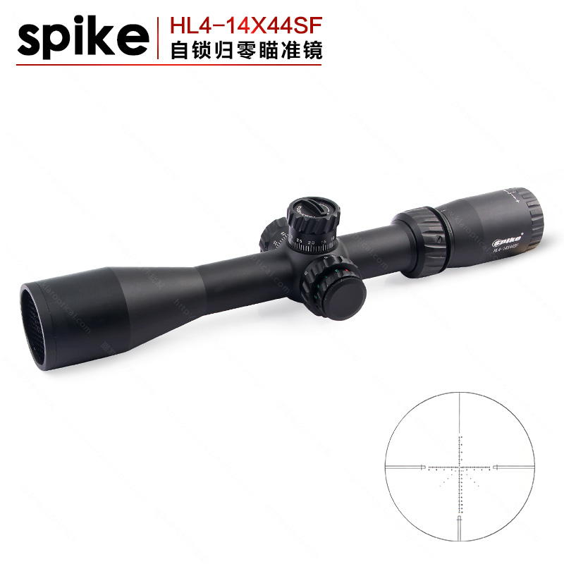 4-14x44SF self-locking zeroing HD sight