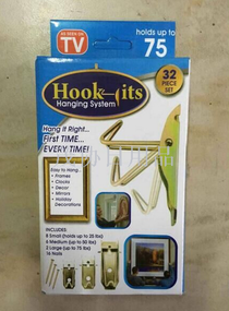Hook Its Hanging System 210g TV TV shopping. Hook its hanging system