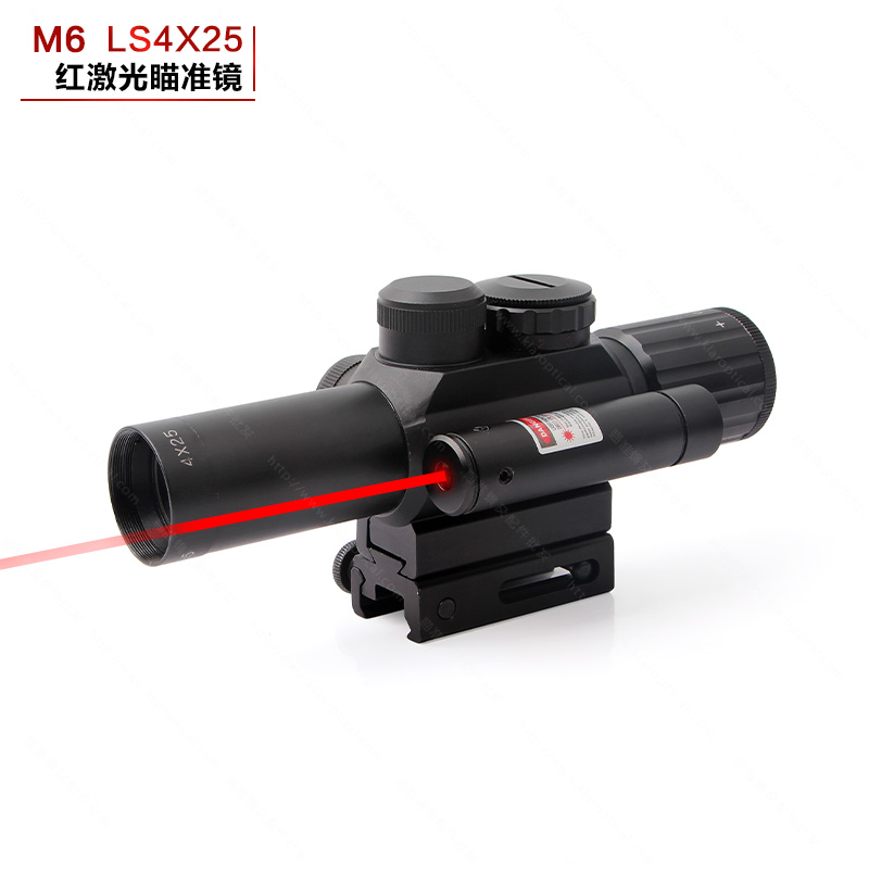 M6 sights 4X25 red laser sniper sight exclusive