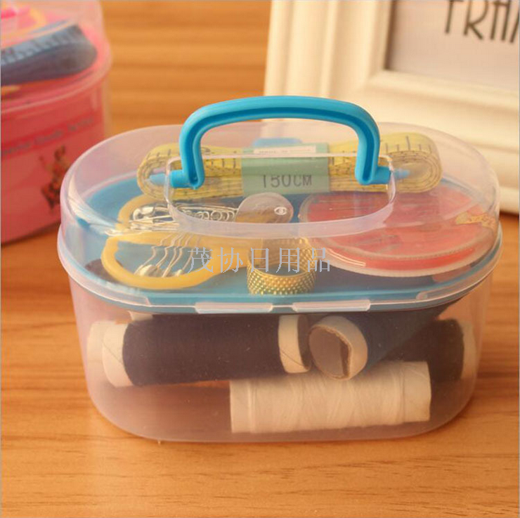 Treasure Box Sewing Kit Set of 10 pieces, sewing bag, cheap portable sewing kit Application Scenario