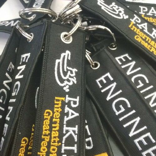 刺绣花钥匙扣 挂牌 绣花吊牌 绣花布贴 布标 绣花标签 硅胶商标