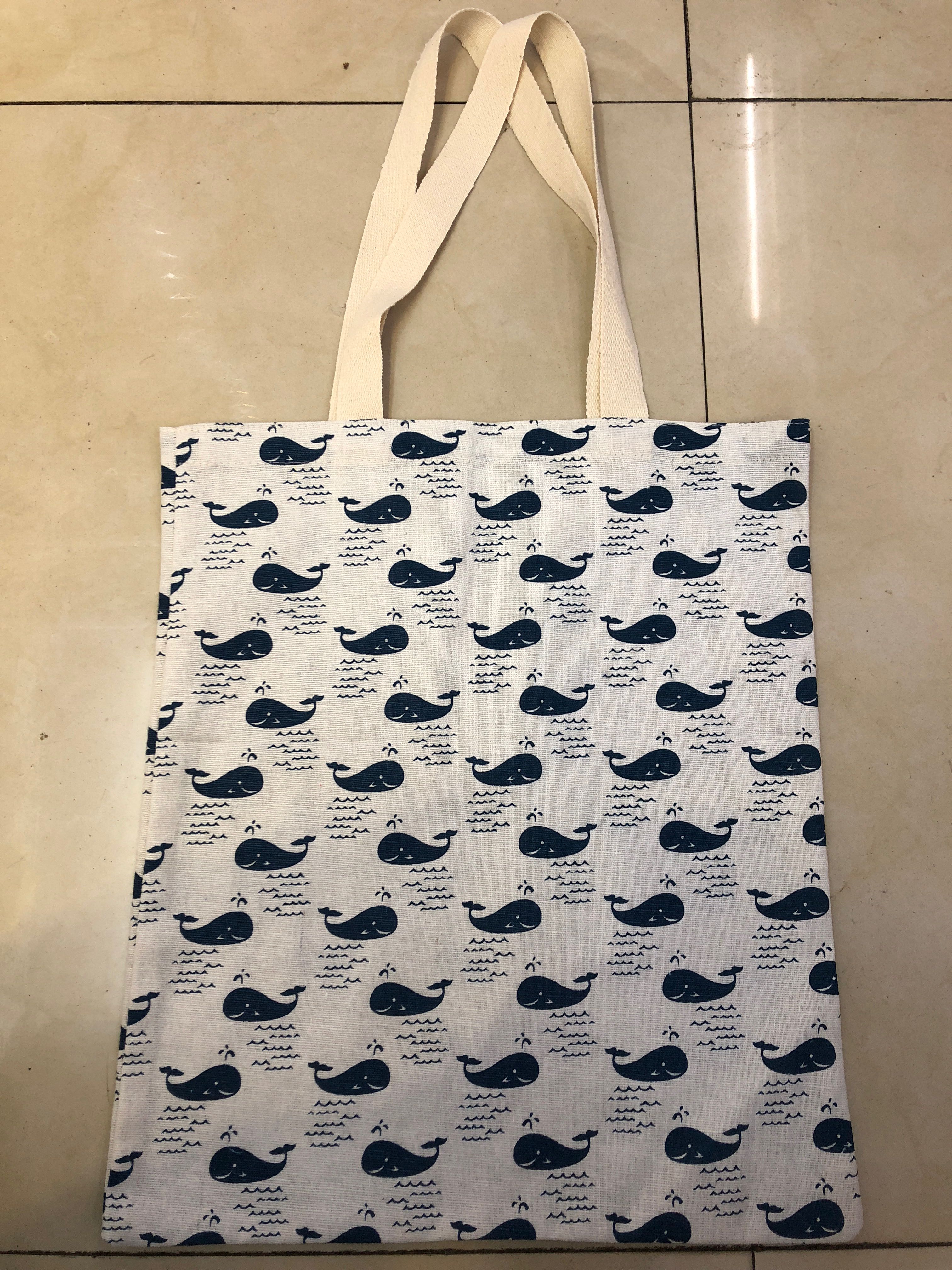 Cotton and linen fabric shopping bags and eco-friendly bags details Picture