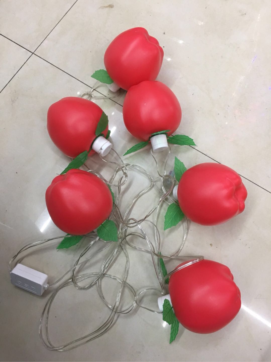 LED string lights with sky star Christmas decoration festive lights string outdoor streets urban road landscaping fruit lights