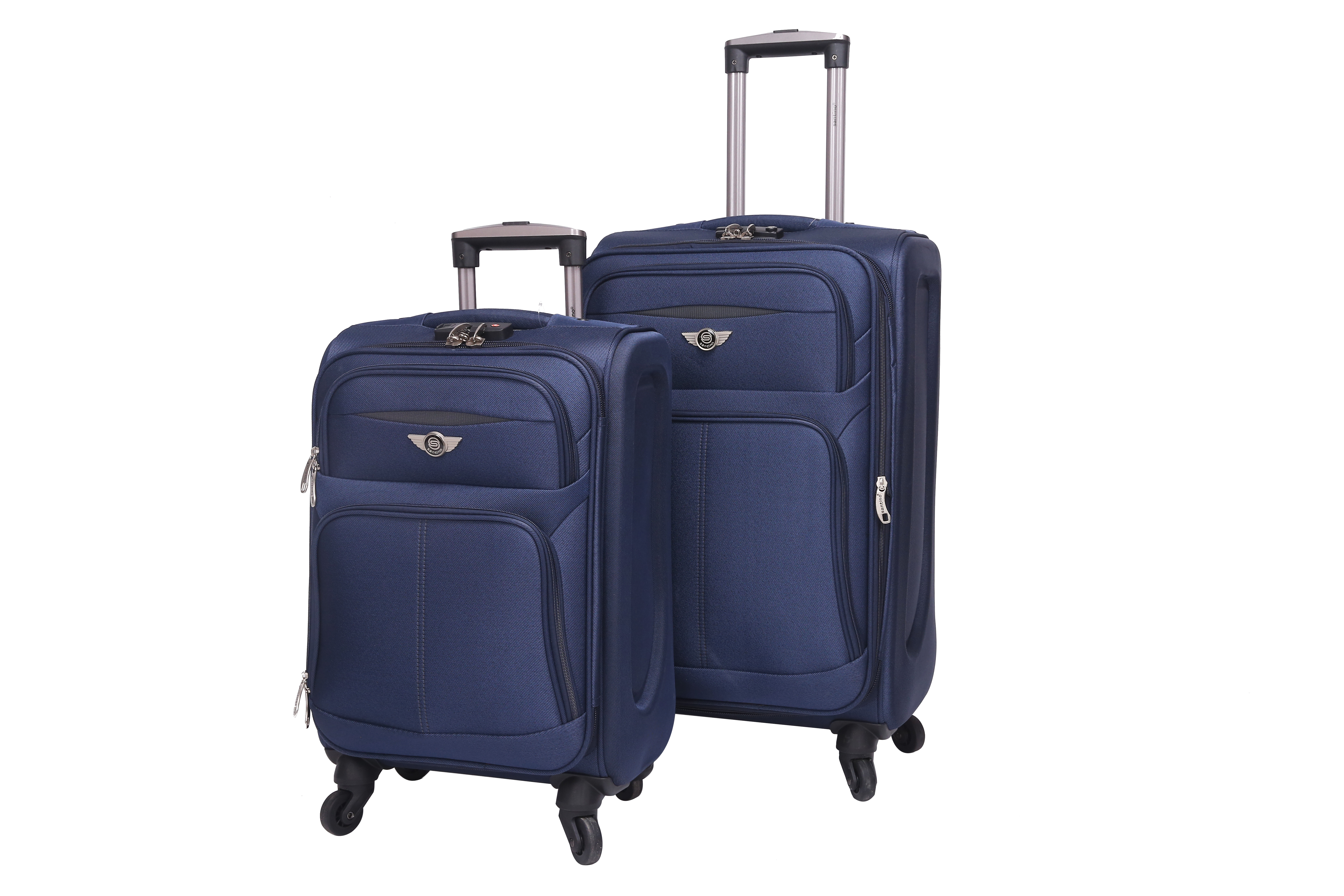 3件套拉杆箱万向轮海关锁