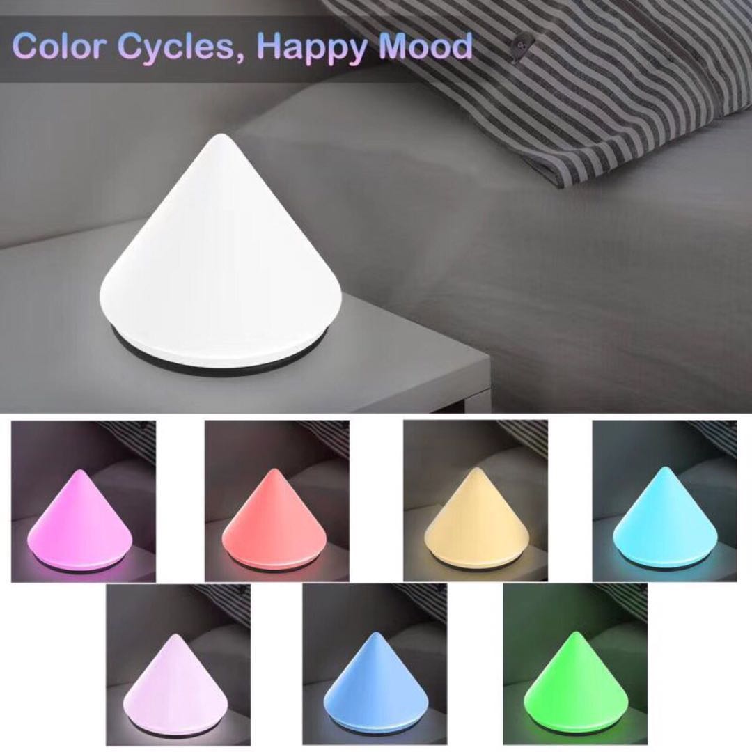 Silica gel patted lights colorful lights USB night lights thumbnail