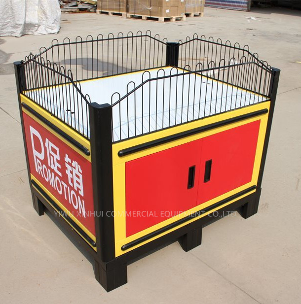 厂家直销超市促销台商场特价台 服装店促销花车超市地堆堆头定制细节图