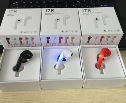 I7R蓝牙耳机 iphone苹果无线耳机 单双耳充电盒都有货