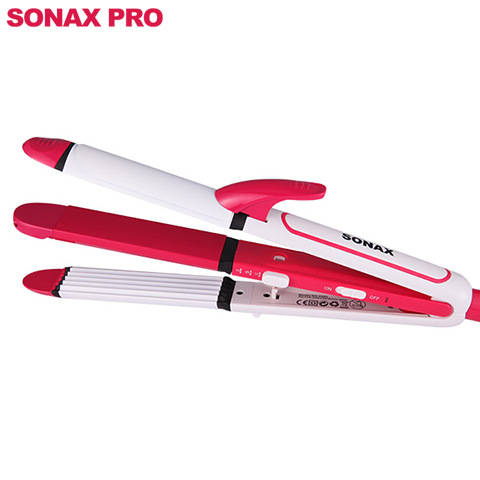 SN-5080卷发器 直发器 玉米夹三和一不伤发恒温多功能卷发器 full figure