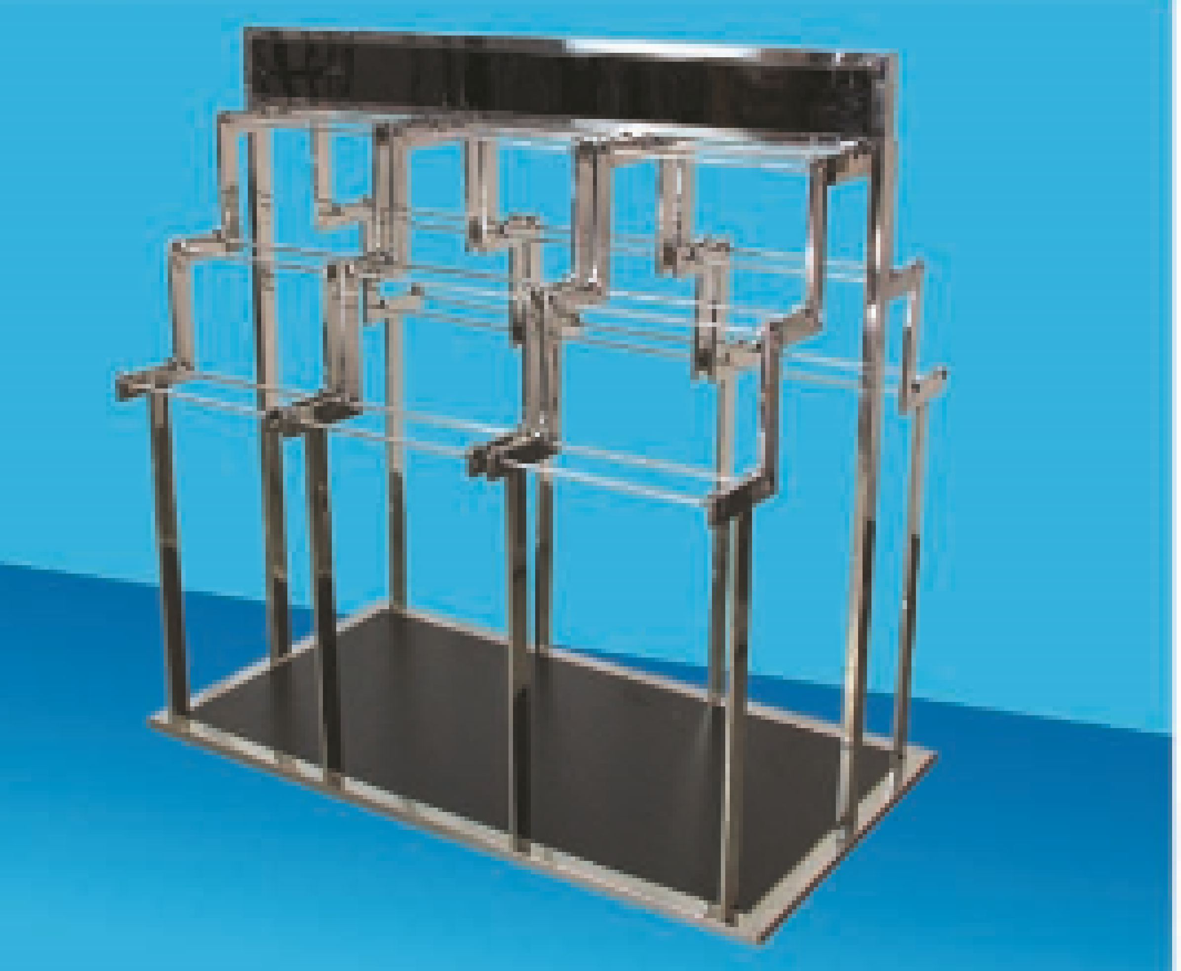 服装店展示架 落地式衣架铁艺衣服架子服装架挂衣架女装中岛货架