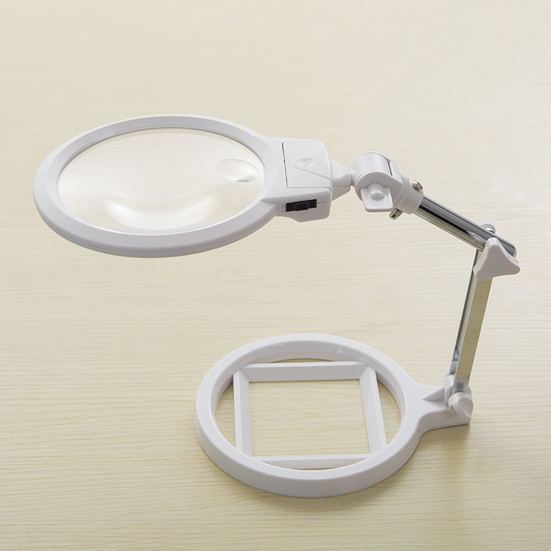 Magnifying glass with lamp bracket 3B-1A