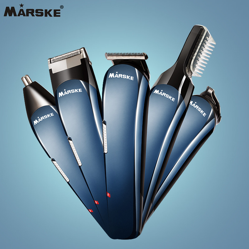 MS-5006 Multi-functional rechargeable Nasal Hair remover Electric Shaver Men's Household Adult Hair clipper set Application Scenario