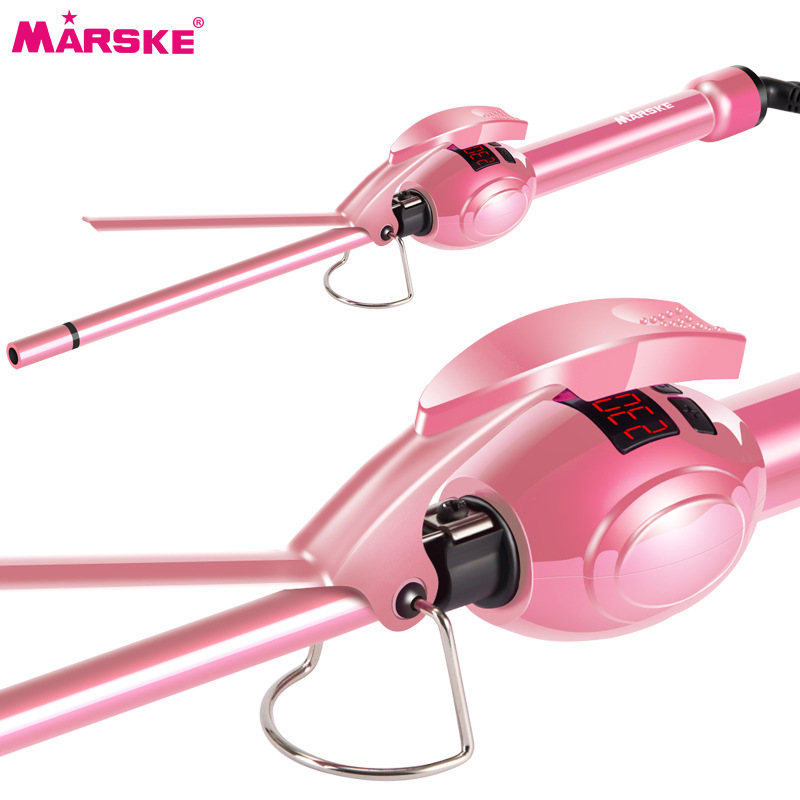 MARSKE-5222卷发棒液晶烫发器干湿两用护发卷发器电陶瓷美发工具 Application Scenario