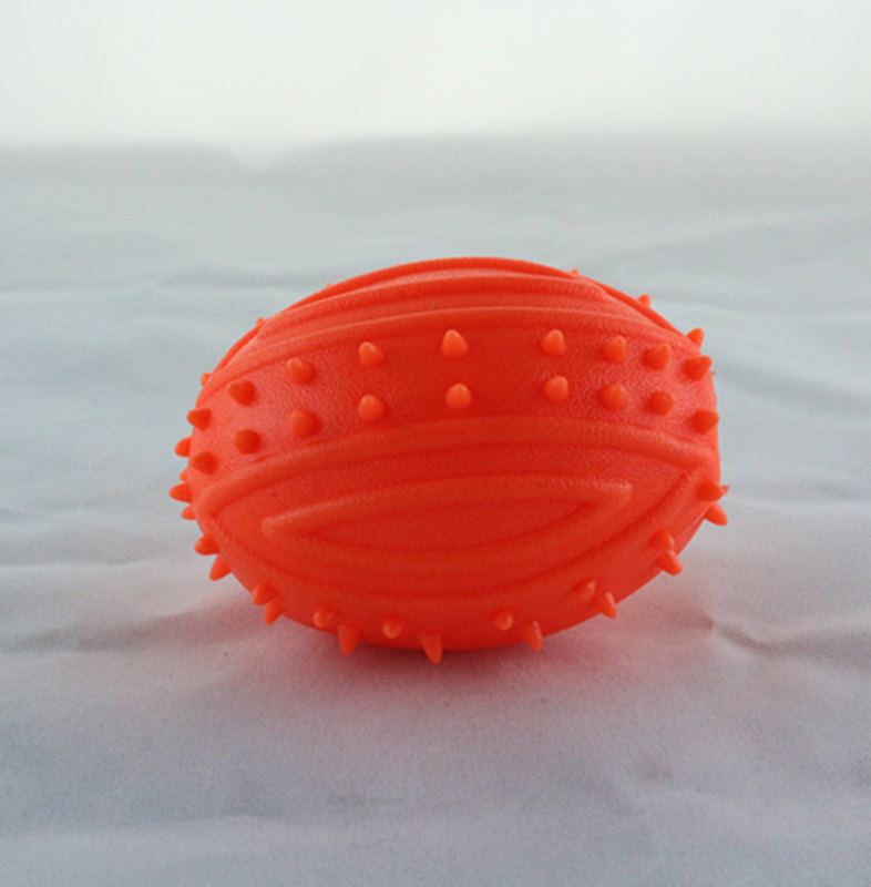 Pet toys TPR, rugby, bowling, pet dog vocal toys are in stock and available for wholesale