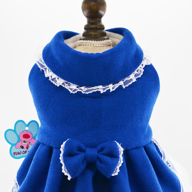 2016 CQ Autumn/Winter New pet clothing and accessories, dog clothes, New Year Christmas winter dresses, skirts, teddy bichon Frises Application Scenario