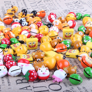 Wholesale pet dog cartoon collars, bells, accessories, copper bells, handcrafted beaded parts and materials details Picture