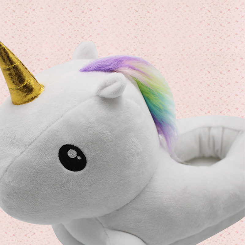 毛毛拖鞋实物图