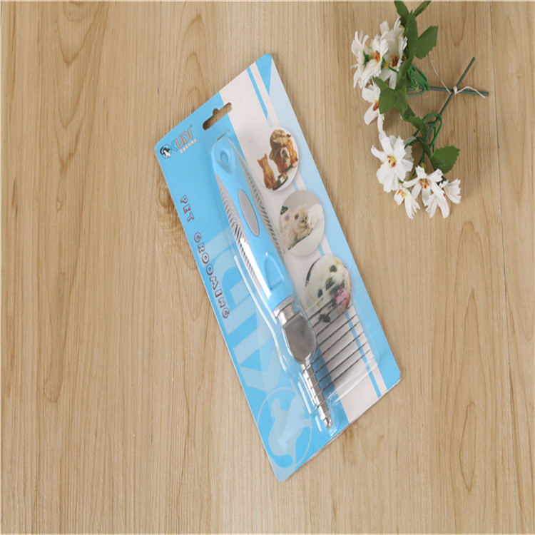 Dog knot opening comb, hair removal comb, pet hair removal comb, shaving knife, dog comb for removing dead hair and preventing tangling details Picture