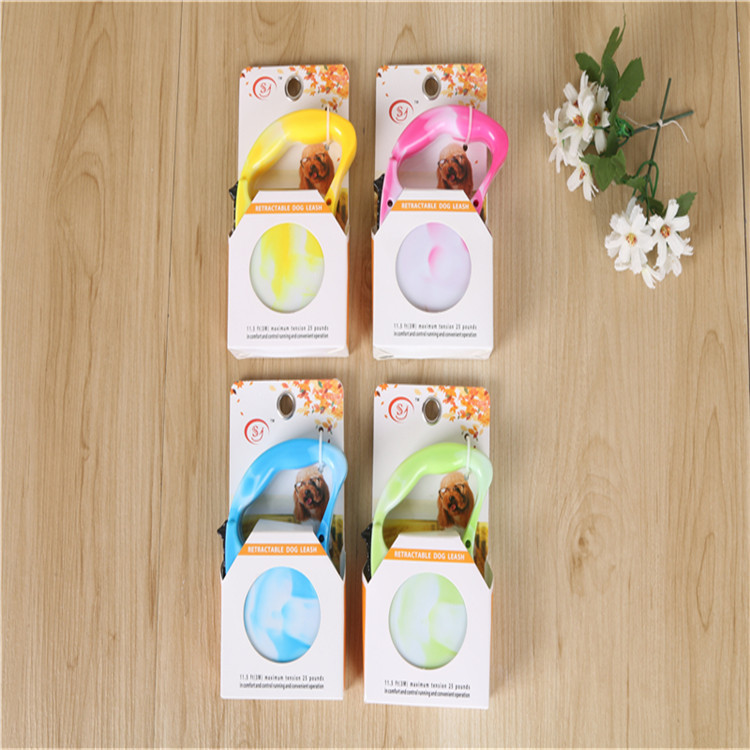 Pet leash, dog leash, pet supplies, automatic button telescopic leash, 3 meters details Picture