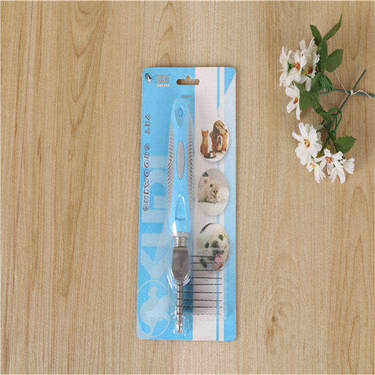 Dog knot opening comb, hair removal comb, pet hair removal comb, shaving knife, dog comb for removing dead hair and preventing tangling