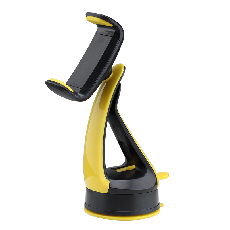 车载手机支架汽车中控台吸盘手机架小蛮腰对拉夹子通用款