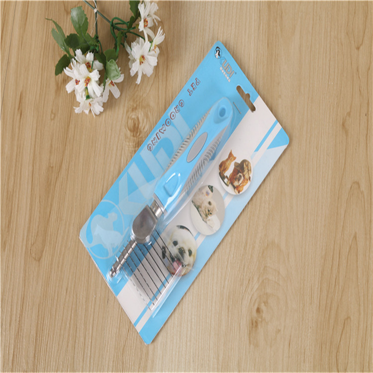 Dog knot opening comb, hair removal comb, pet hair removal comb, shaving knife, dog comb for removing dead hair and preventing tangling Specification image
