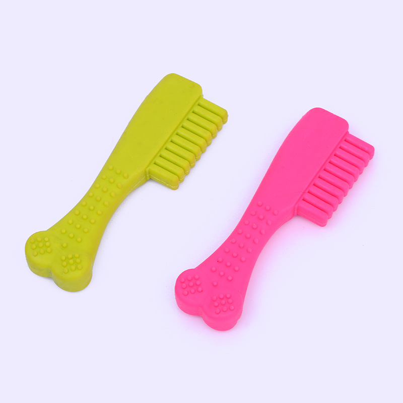 Direct sales and wholesale of pet supplies from the manufacturer. Pet rubber combs, chewable toy brushes, and various designs