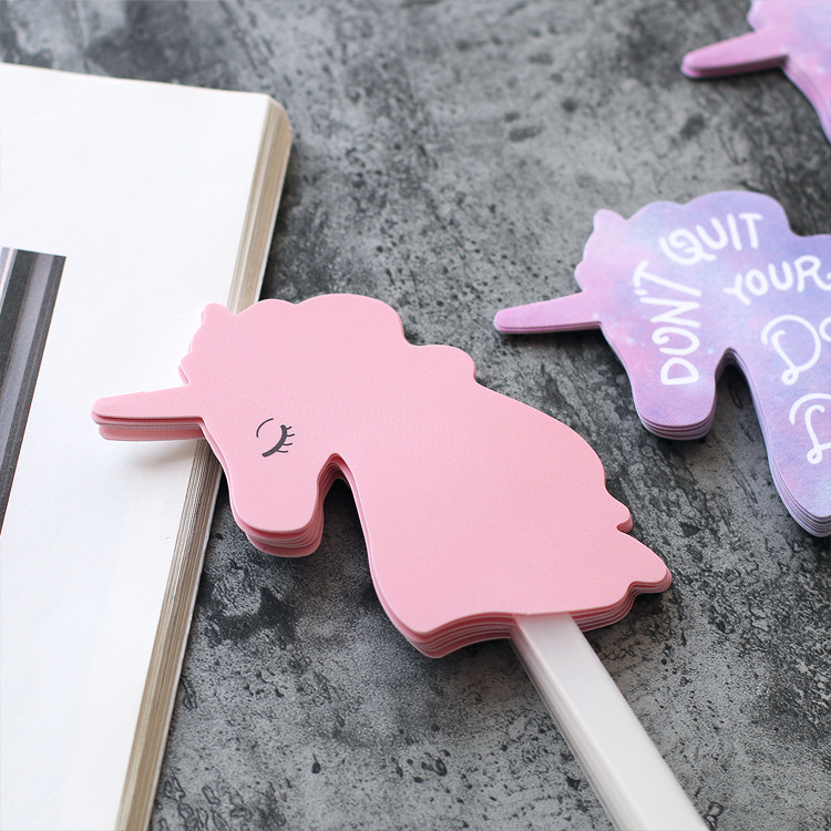 居家用品 斯普维加-独角兽雪莉PP造型7折扇 夏季清凉pp扇产品图