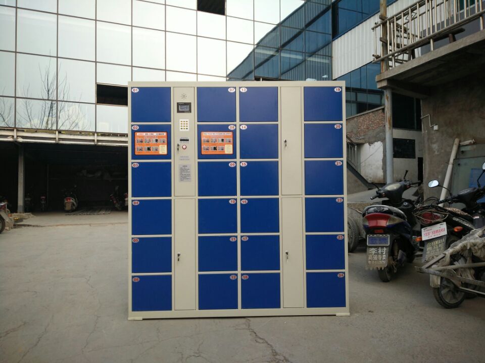 Customized intelligent barcode lockers and electronic fingerprint password lockers for supermarkets