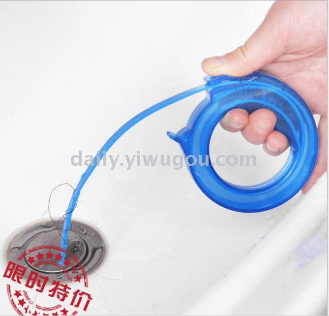 Household hook dredge pipe gadget Pipe dredge drain pipe downpipe clean hook