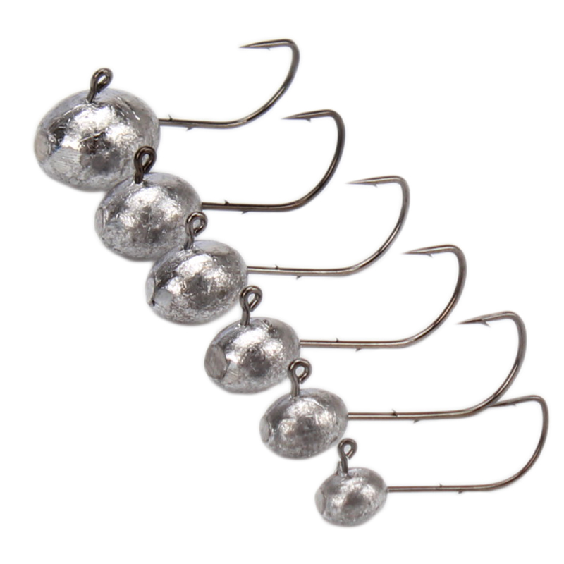 Mustad Mousda Norway hook micro lead head hook CNJH02 with back stab Luja lead head hook root hook Application Scenario