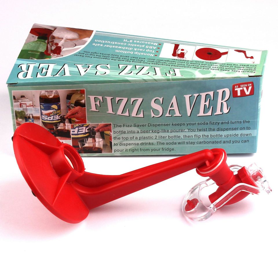 fizz saver 可乐瓶倒置饮水机 开关饮料饮用器