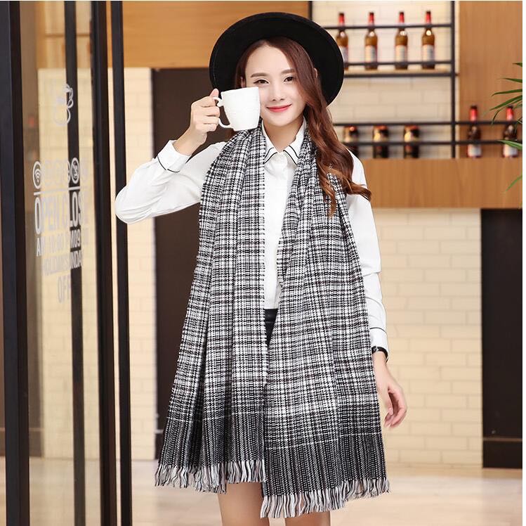 Hanban Mori women's color camouflage elements of the long towel