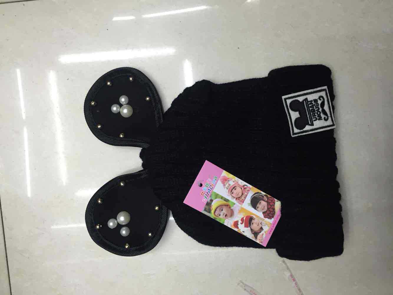 Millinery Children's Ear Hat Knitted Hat Big Ears Korean Children's Hat Cute Knitted Hat Lady Application Scenario