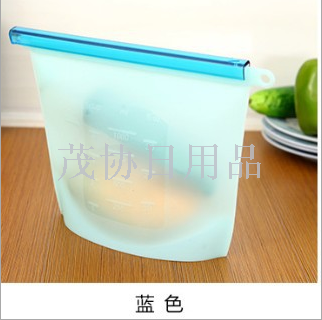Silicone food storage bags, sealed bags, self-sealing bags, refrigerator portioning food storage bags, food storage Application Scenario
