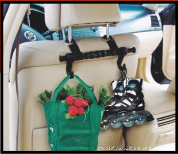 车用挂钩车载椅背置物多功能挂钩多用加长挂钩实用产品图