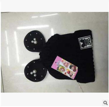 Millinery Children's Ear Hat Knitted Hat Big Ears Korean Children's Hat Cute Knitted Hat Lady details Picture