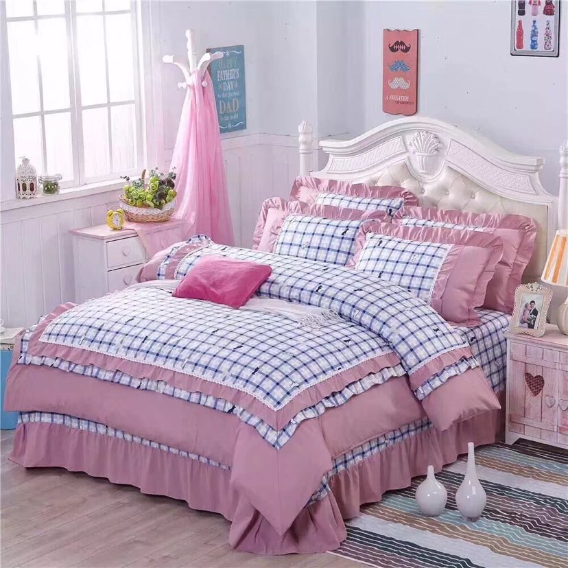 针织棉水洗棉天竺棉四件套22