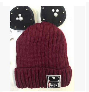 Millinery Children's Ear Hat Knitted Hat Big Ears Korean Children's Hat Cute Knitted Hat Lady