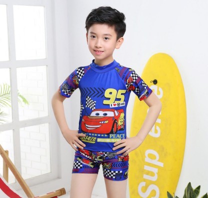 New children's swimsuit swimsuit set split boys big kids cartoon swimsuit swimming gear trend thumbnail