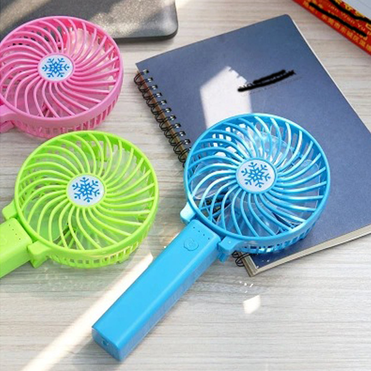 USB mini handheld fan, student portable fan, Snowflake silent fan