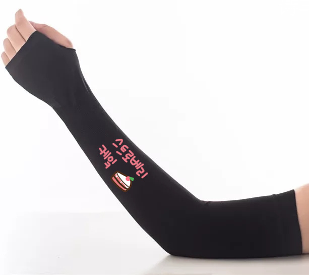 诗丰袖套冰袖开车防晒手套袖套女夏薄长款防紫外线凉透气骑行定做细节图