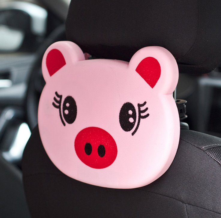 Creative home cartoon storage rack, Korean-style storage rack, foldable car rear seat beverage storage rack details Picture
