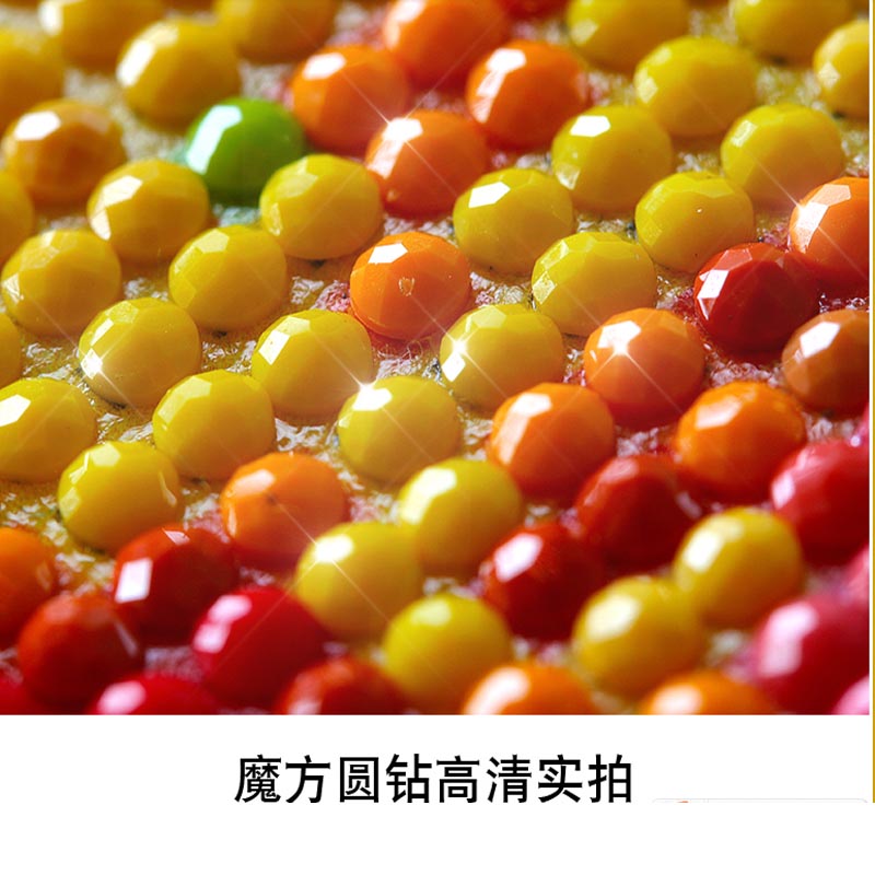 钻石画、皮画实物图