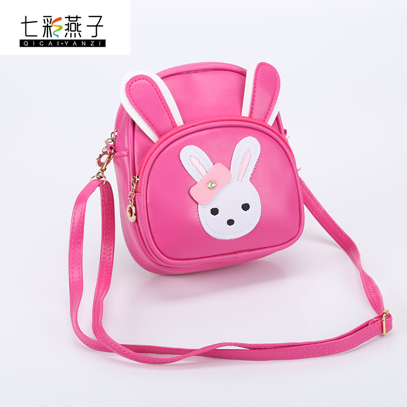 2018 New cartoon backpack, rabbit crossbody bag, children's small schoolbag, customizable LOGO, factory direct sales
