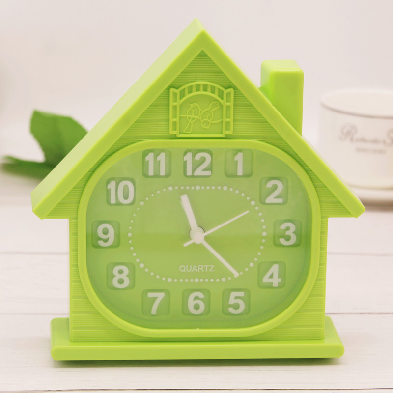 闹钟塑料闹钟扫描小闹钟礼品闹钟卡通闹钟学生闹钟可爱闹钟