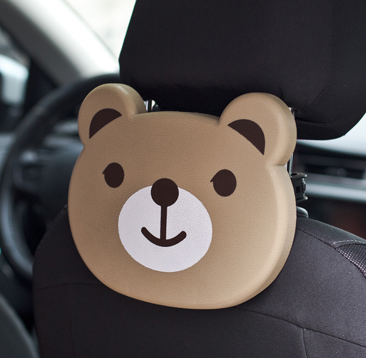 Creative home cartoon storage rack, Korean-style storage rack, foldable car rear seat beverage storage rack Specification image