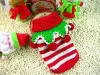 In 2025, Yabei Pet CWQ's best-selling direct-sale pet dog Christmas striped sweater, pet clothing, autumn and winter sweaters Specification image