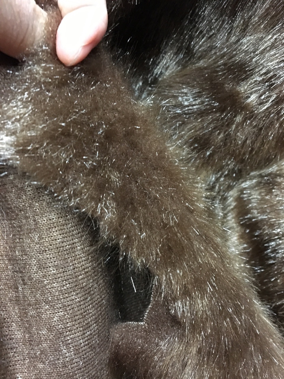 Direct sales of mink fabric for clothing from the manufacturer in Cixi details Picture